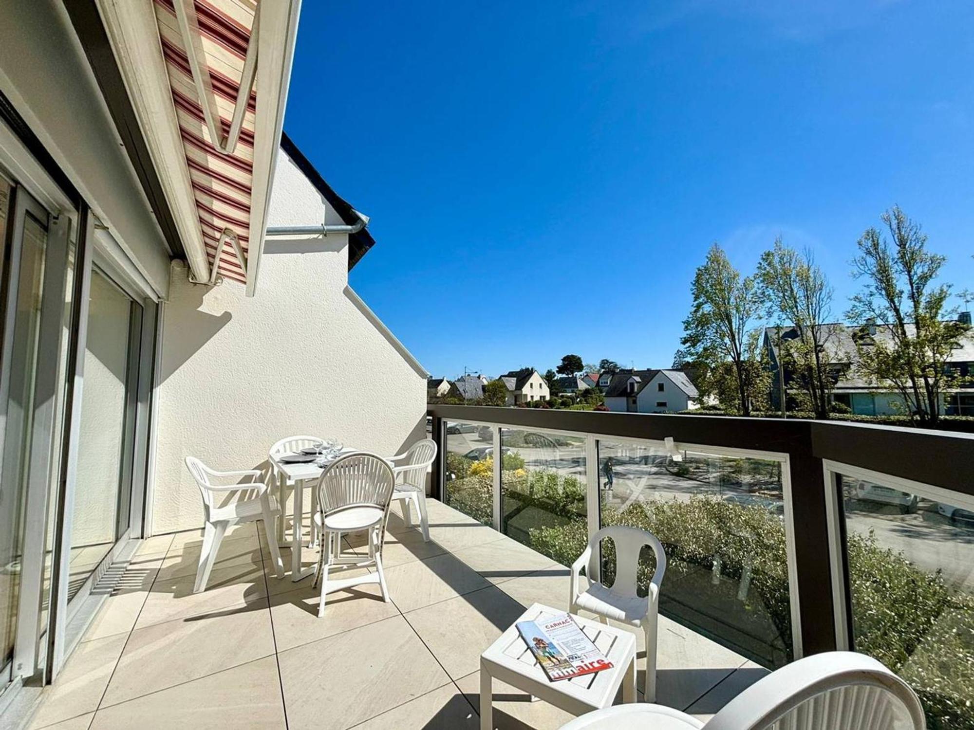 Appartement 3 Pieces A Carnac, Balcon Sud, Proche Plage - 4 Pers - Fr-1-377-14 Bagian luar foto