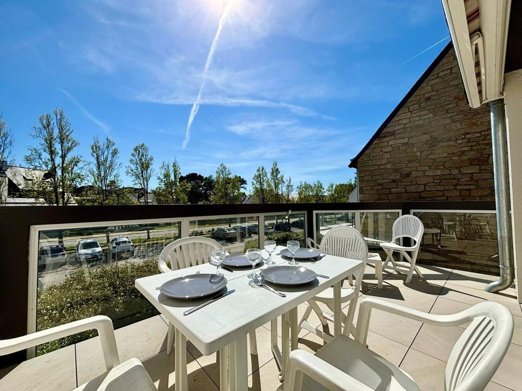 Appartement 3 Pieces A Carnac, Balcon Sud, Proche Plage - 4 Pers - Fr-1-377-14 Bagian luar foto