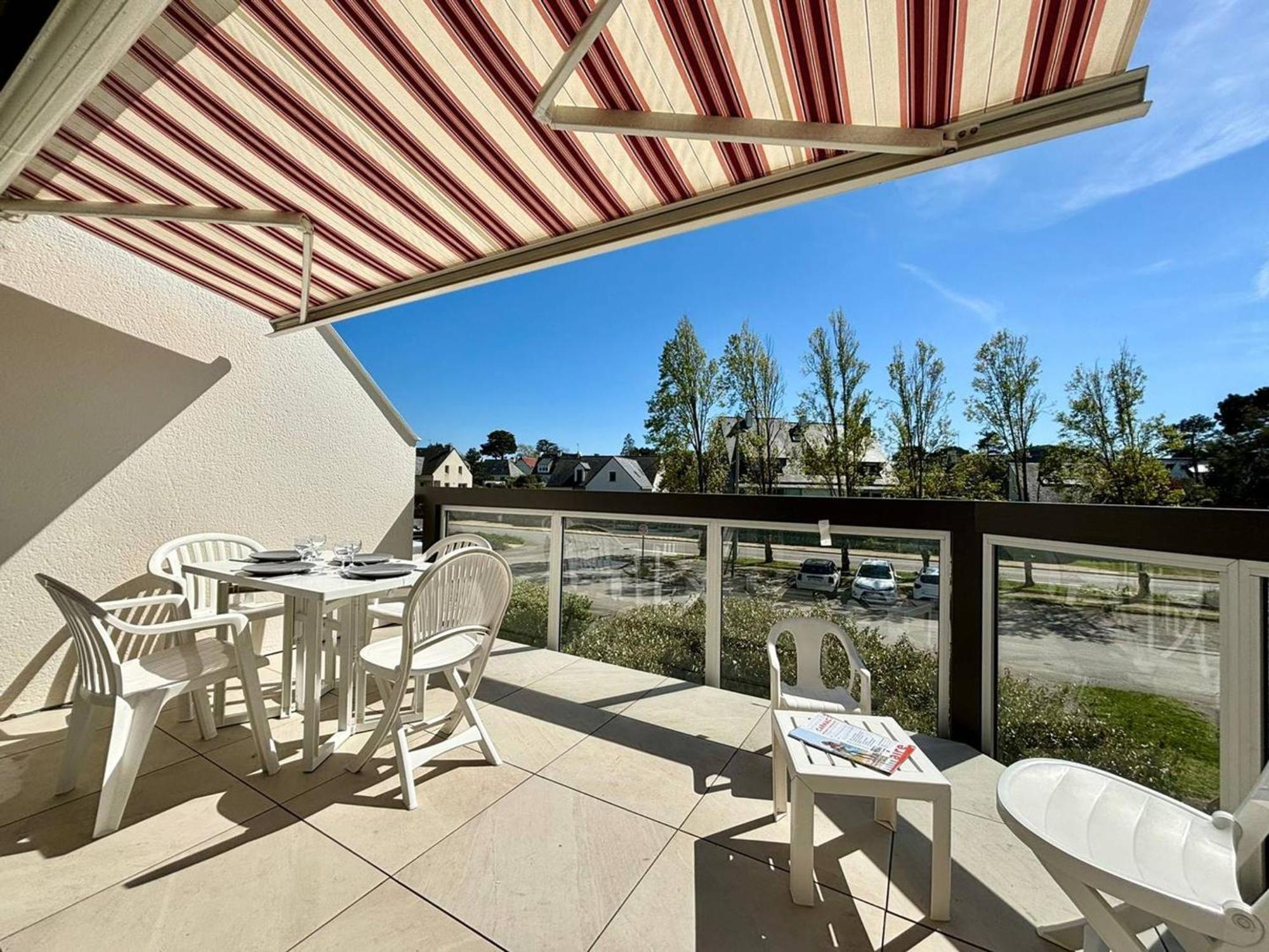 Appartement 3 Pieces A Carnac, Balcon Sud, Proche Plage - 4 Pers - Fr-1-377-14 Bagian luar foto